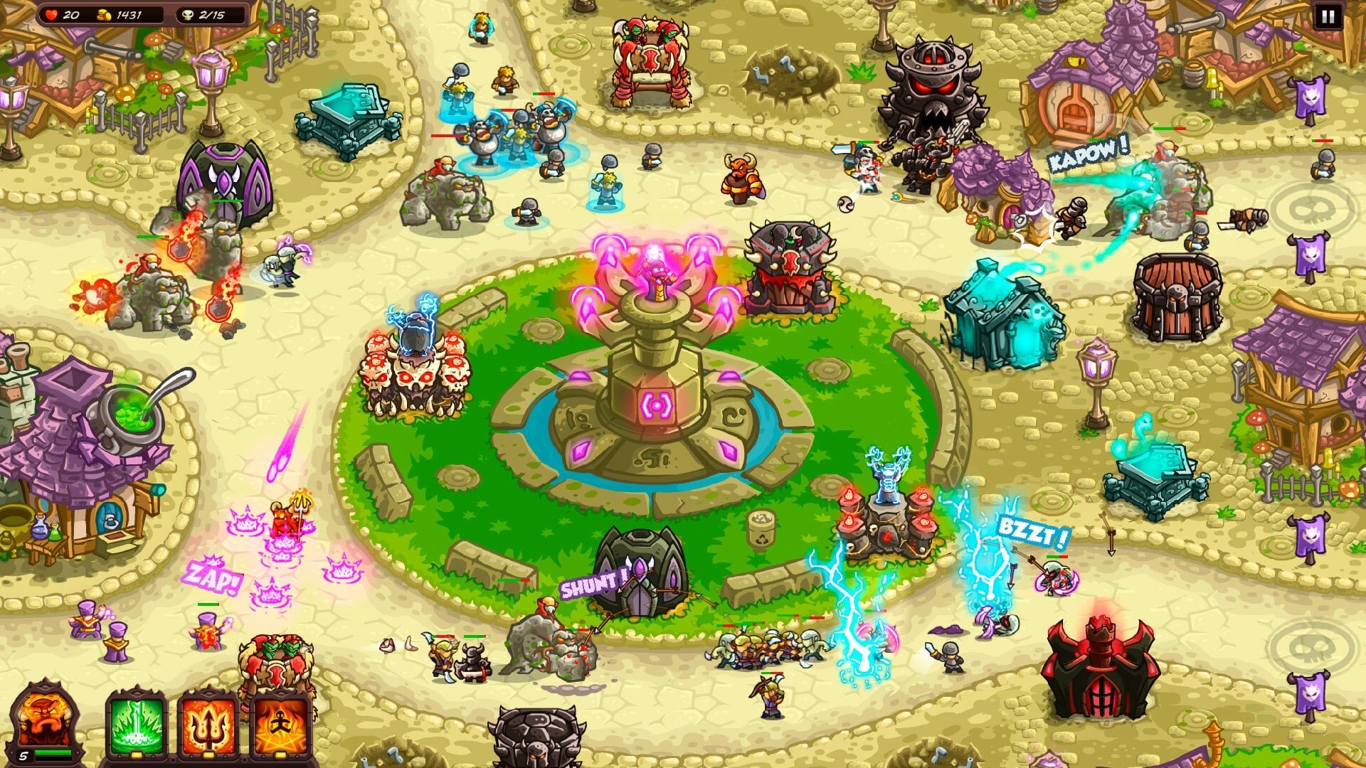 Kingdom Rush Vengeance - Tower Defense screenshot 1